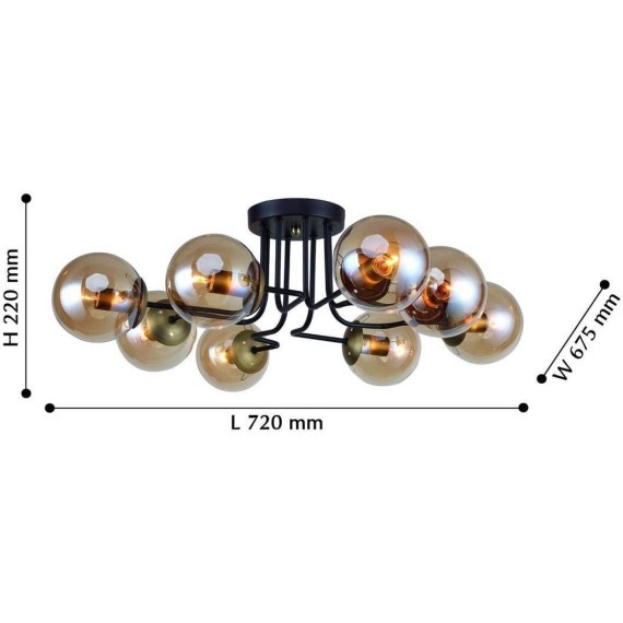 Потолочная люстра Modestus 2344-8U