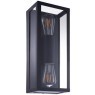 Уличный настенный светильник Arte Lamp A4569AL-2BK BELFAST IP44 под лампы 2xE27 60W