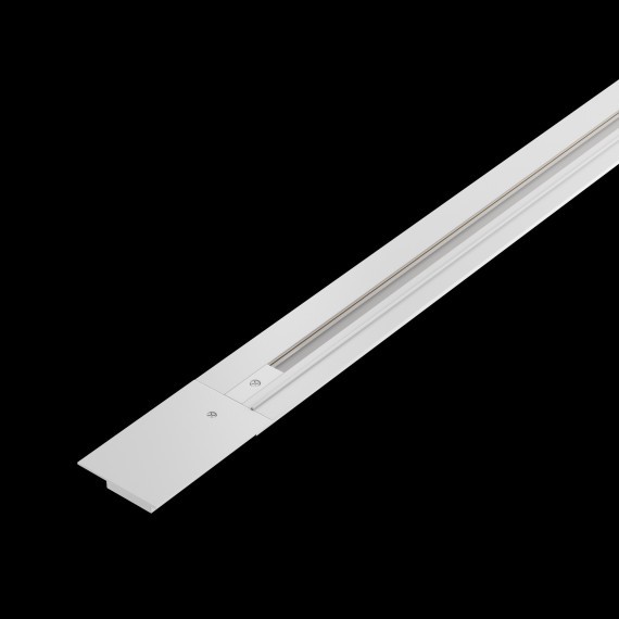 2м белый встраиваемый в ГКЛ однофазный шинопровод Maytoni TRX004-112W