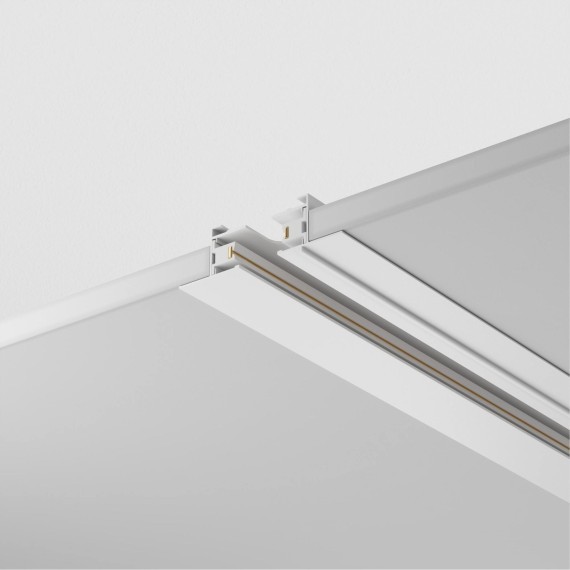 2м белый встраиваемый в ГКЛ однофазный шинопровод Maytoni TRX004-112W