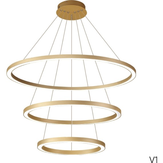 Люстра Crystal Lux FORTUNA SP158W LED GOLD