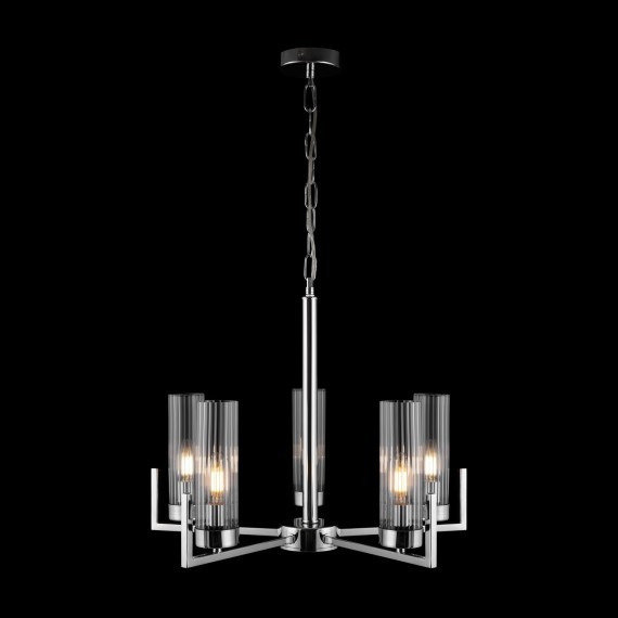 Люстра подвесная Freya FR5214PL-05CH Adeline под лампы 5xE14 60W