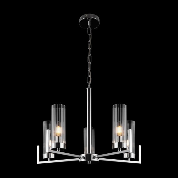 Люстра подвесная Freya FR5214PL-05CH Adeline под лампы 5xE14 60W