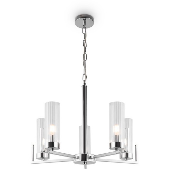 Люстра подвесная Freya FR5214PL-05CH Adeline под лампы 5xE14 60W