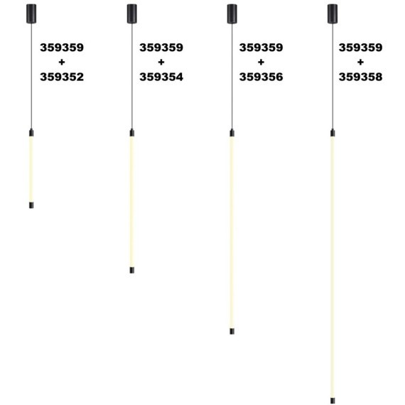 Накладная база для линейных светодиодных светильников Novotech Vitz 359359