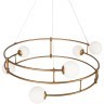 Подвесной светильник кольцом Maytoni MOD317PL-06G Balance под лампы 6xG9 40W