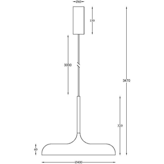 Подвесной светильник Maytoni MOD189PL-L18W3K1