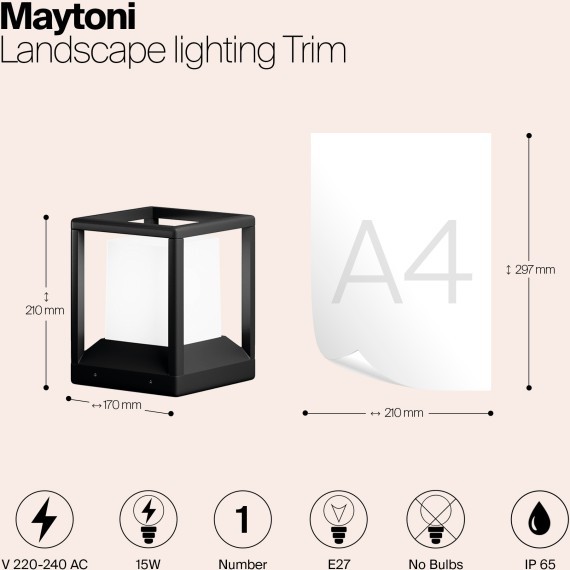 Ландшафтный светильник Outdoor O455FL-01GF1
