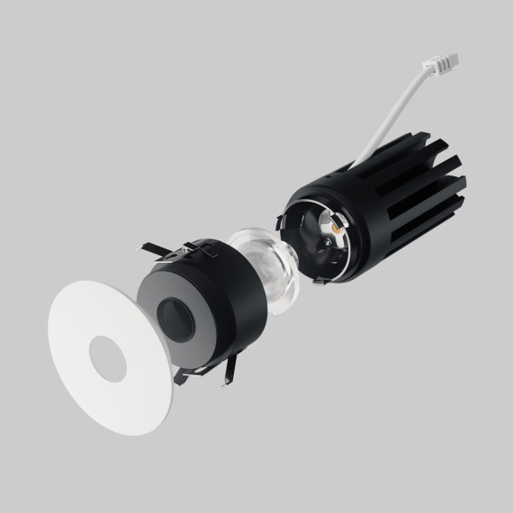 Светильник светодиодный встраиваемый с низким уровнем дискомфорта Spira Slim Lightstar 074426