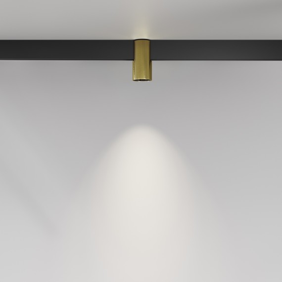 TR122-2-7W4K-BS Трековый магнитный светодиодный светильник Maytoni Exility CRI90+ 4000К 380Лм 50° 7Вт