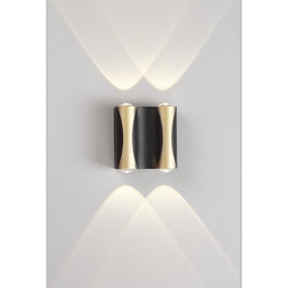 Бра Crystal Lux CLT 022W2 BL-GO 4000K