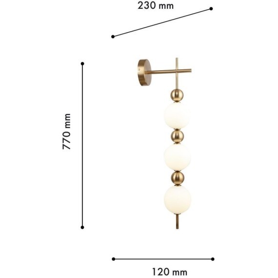 Бра Chantra 4088-3W