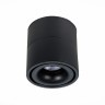 ST652.442.12 Светильник потолочный Черный LED 1*12W 4000K 1 000Lm Ra90 36° IP20 D100xH105 170-240V Накладные светильники