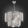 SLE1125-103-07 Светильник подвесной Хром/Прозрачно-Дымчатый E14 7*40W ERZO