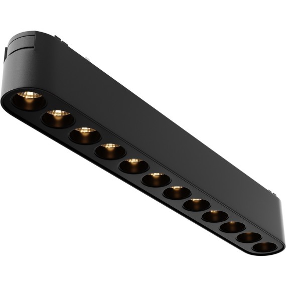 TR082-1-12W3K-M-B Трековый магнитный светодиодный светильник Maytoni Radity 48V CRI90+ 3000К 1200Лм 36° 12Вт