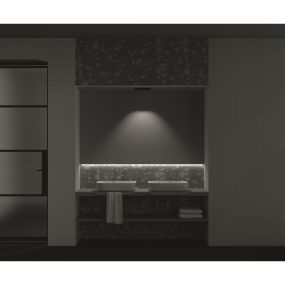 TR082-1-12W3K-M-B Трековый магнитный светодиодный светильник Maytoni Radity 48V CRI90+ 3000К 1200Лм 36° 12Вт