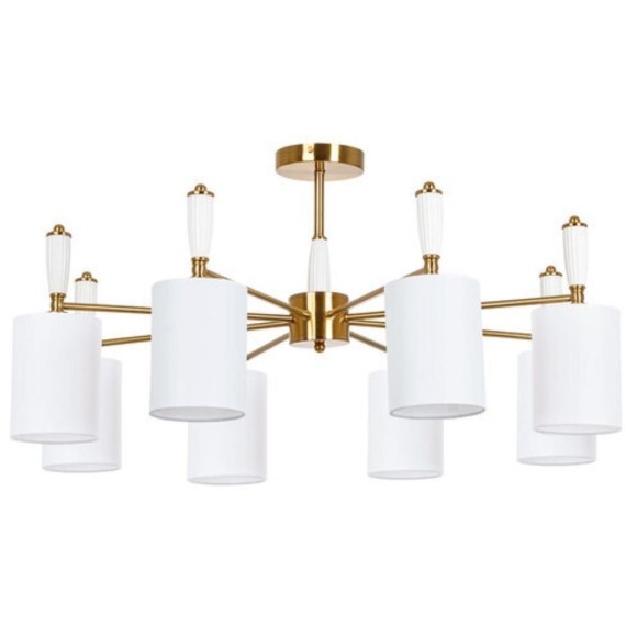 Люстра на штанге Arte Lamp WAVERLEY A4102PL-8PB