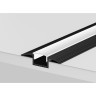 Алюминиевый 2м черный профиль встраиваемый в пол 37x10мм Maytoni ALM-3710-S-2M арт 636023