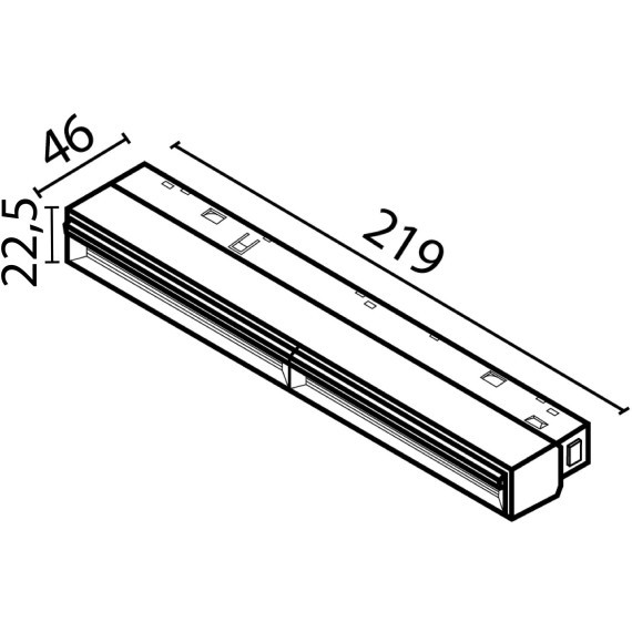 TR106-2-12W3K-B Трековый магнитный светодиодный светильник Maytoni Exility CRI90+ 3000К 474Лм 120° 12Вт