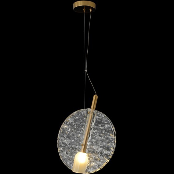 Светильник подвесной Crystal Lux FROZEN SP1 BRASS 3990/201