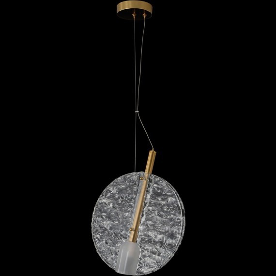 Светильник подвесной Crystal Lux FROZEN SP1 BRASS 3990/201