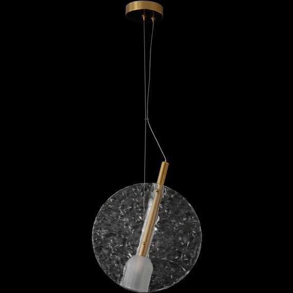 Светильник подвесной Crystal Lux FROZEN SP1 BRASS 3990/201