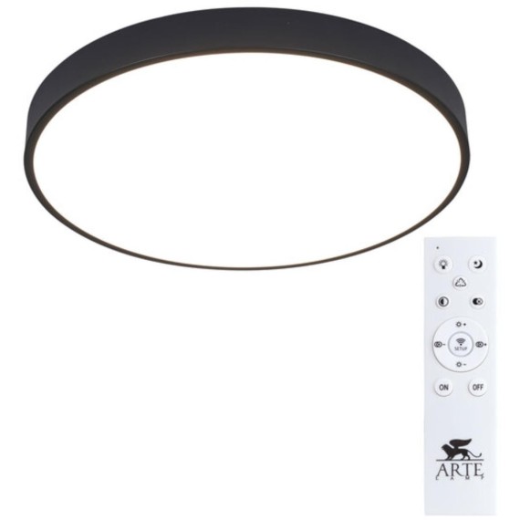Люстра потолочная Arte Lamp A2672PL-1BK ARENA светодиодная LED 70W