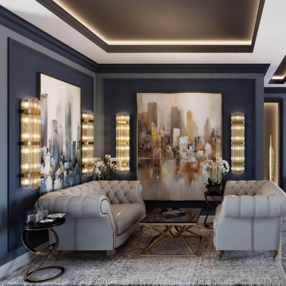 Настенный светильник Empire 4853/6W