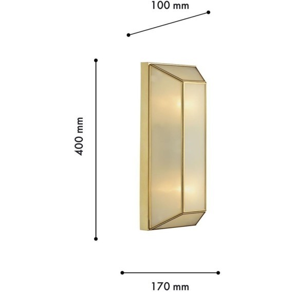 Настенный светильник Politop 4120-2W