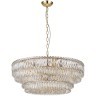 Люстра подвесная классическая хрустальная под лампы E14 Favourite 4781-18P