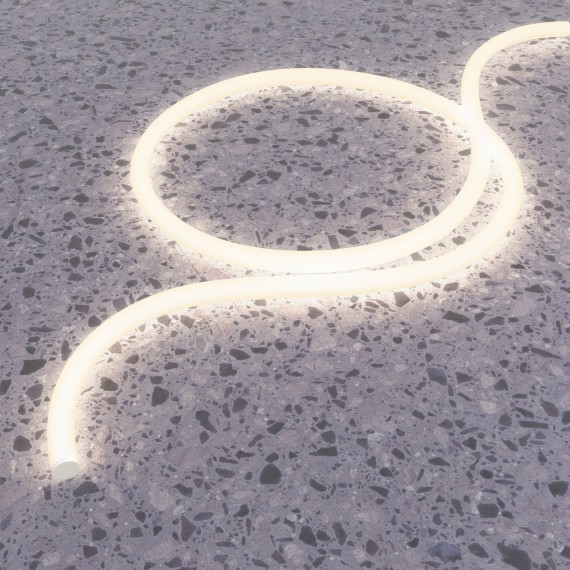 Гибкий неон Nemo S D25 24В 20Вт/м 4000К IP65 5м 20307