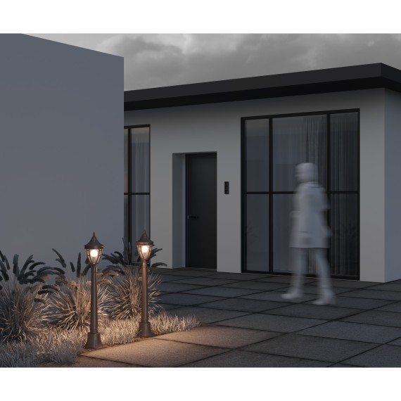 Уличный наземный светильник Maytoni O026FL-01B Rivoli IP44 под лампу 1xE27 60W