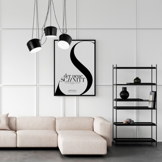 SLE120643-03 Светильник подвесной Черный/Черный E27 3*40W TRIESTE