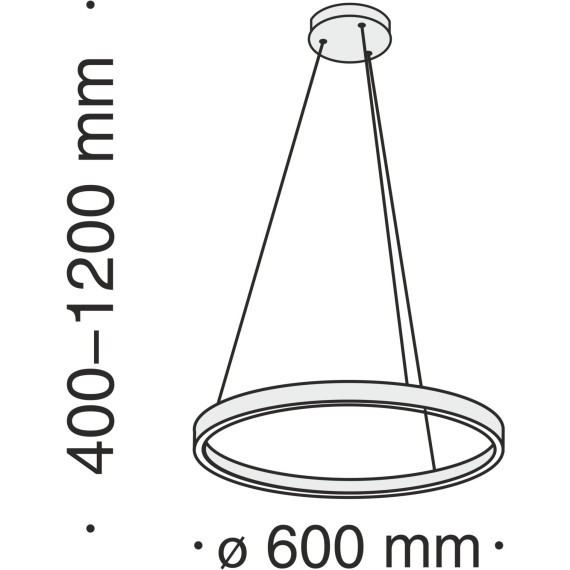 Подвесной светильник светодиодный Rim MOD058PL-L32W4K