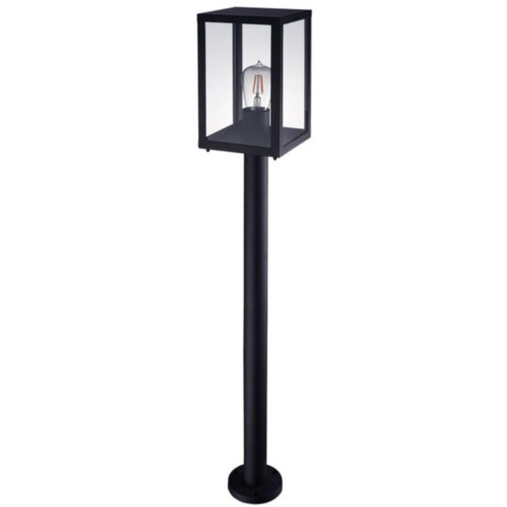 Уличный наземный светильник Arte Lamp A4569PA-1BK BELFAST IP44 под лампу 1xE27 60W