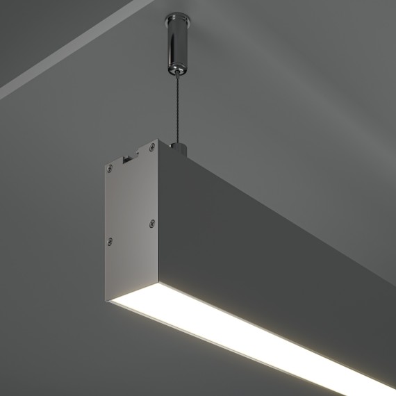 Алюминиевый профиль подвесной -накладной 35x66 ALM-3566-S-2M