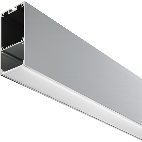 Алюминиевый профиль подвесной -накладной 35x66 ALM-3566-S-2M