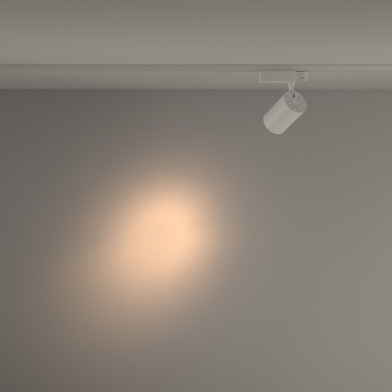 Трековый светильник трехфазный 220V светодиодный Vuoro TR029-3-26W3K-S-W