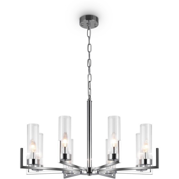 Люстра подвесная Freya FR5214PL-08CH Adeline под лампы 8xE14 60W