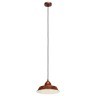 49243 Подвес AUCKLAND, 1х60W (E27), ?260, H1100, сталь, медный состаренный