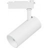 Однофазный двужильный светодиодный трековый светильник Lightstar 218236 Fuoco 3000-6000К 2350Лм CRI80+ 24° 25Вт