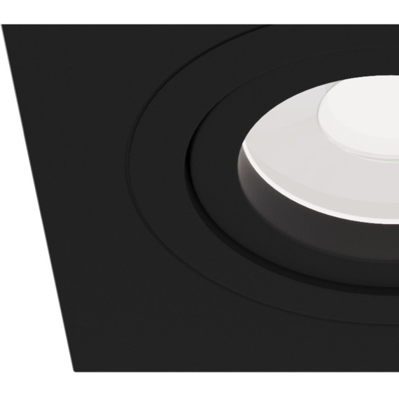 Встраиваемый светильник Maytoni DL024-2-01B Atom под лампу 1xGU10 50W