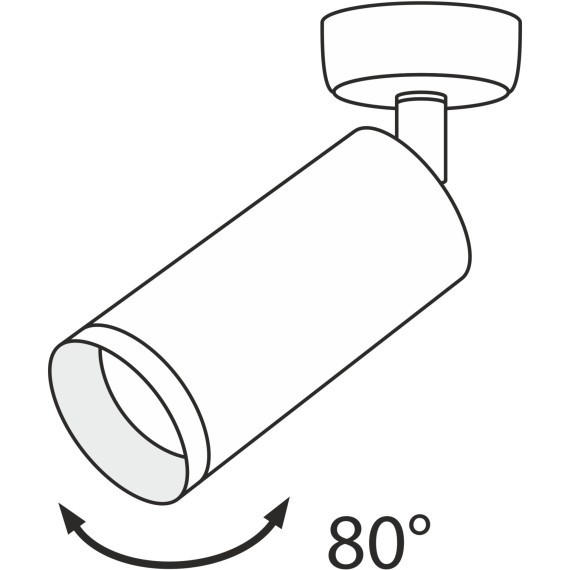 Потолочный светильник Technical C017CW-01RG