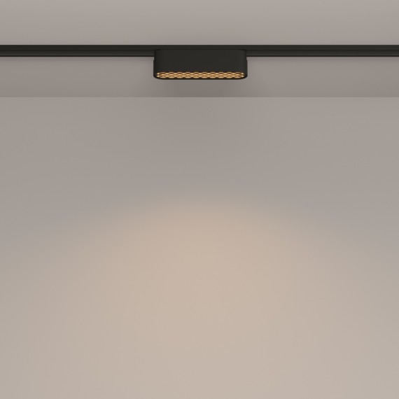 TR084-1-6W3K-B Трековый магнитный светодиодный светильник Maytoni Radity 48V CRI90+ 3000К 90Лм 60° 6Вт