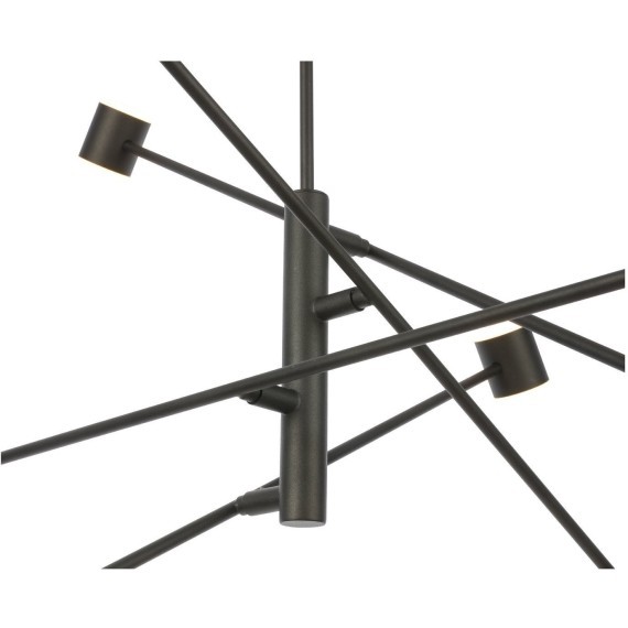 SL1597.403.08 Светильник подвесной ST-Luce Черный/Белый LED 8*6W 3000K FORMOLLA