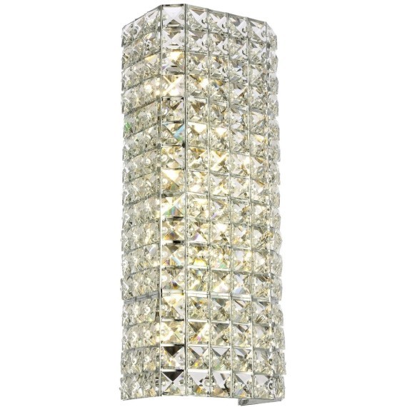 SL748.101.05 Светильник настенный ST-Luce Хром/Хром, Прозрачный G9 5*5W