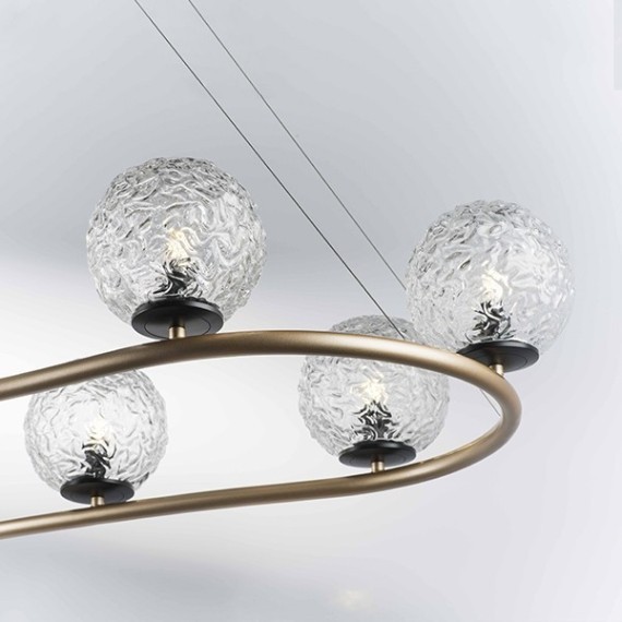 Подвесной светильник кольцом Lightstar 815283 Bari под лампы 8xG9 224W