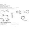 Подвесной комплект для шинопровода Crystal Lux CLT 0.210 03 WH 1408/015