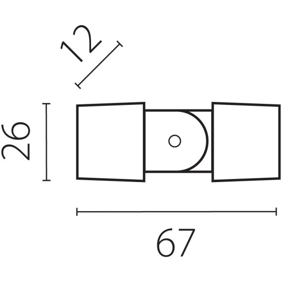 Гибкое cоединение 48V черное Due Hermes Lightstar 510157