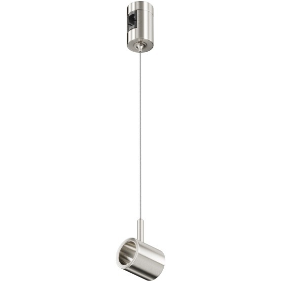 Коннектор с тросовым подвесом Tau в шинопровод Maytoni Flarity платина TRA154SW-1PT